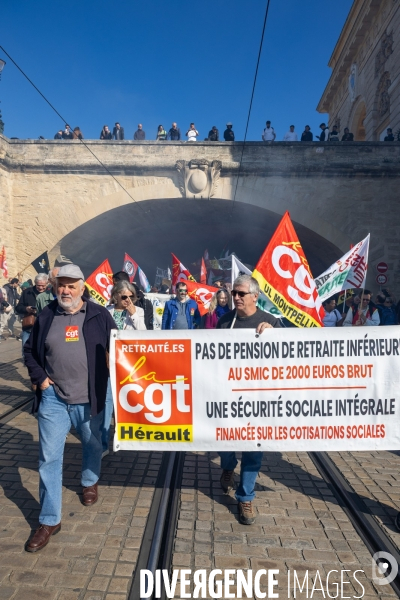 Manifestation Intersyndicale du 02.10.25 à Montpellier