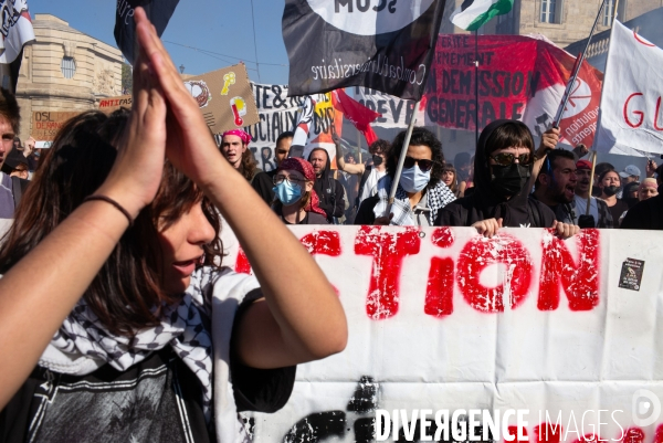 Manifestation Intersyndicale du 02.10.25 à Montpellier