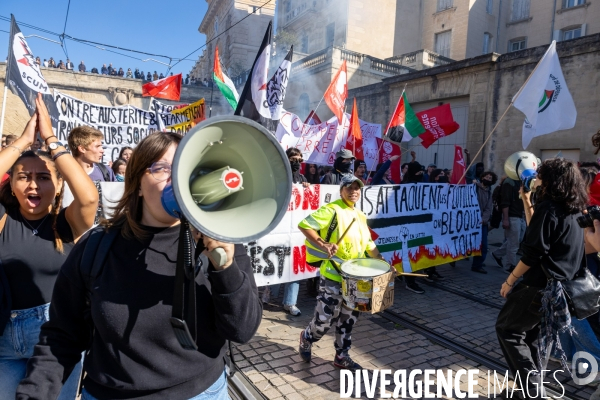 Manifestation Intersyndicale du 02.10.25 à Montpellier