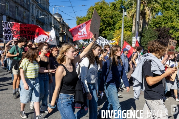 Manifestation Intersyndicale du 02.10.25 à Montpellier
