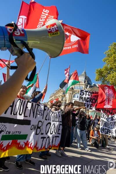 Manifestation Intersyndicale du 02.10.25 à Montpellier