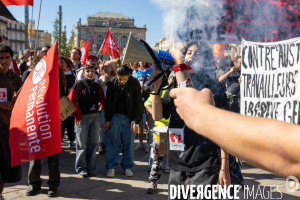 Manifestation Intersyndicale du 02.10.25 à Montpellier
