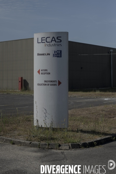 Rassemblement des anciens salariés de la papeterie Lecas à Nersac en Charente