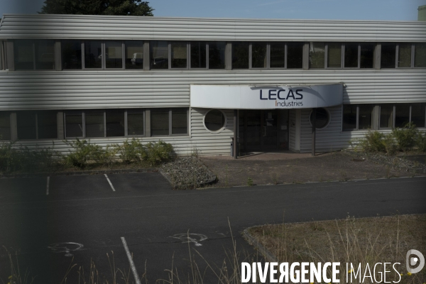 Rassemblement des anciens salariés de la papeterie Lecas à Nersac en Charente