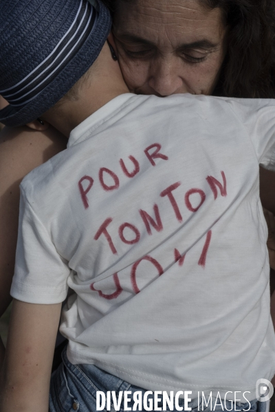 Rassemblement des anciens salariés de la papeterie Lecas à Nersac en Charente