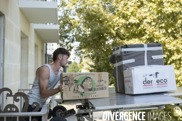 Canicule à Perigueux avec les saisonniers