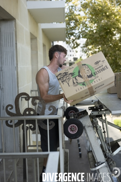Canicule à Perigueux avec les saisonniers