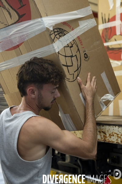 Canicule à Perigueux avec les saisonniers