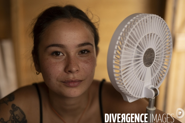 Canicule à Perigueux avec les saisonniers