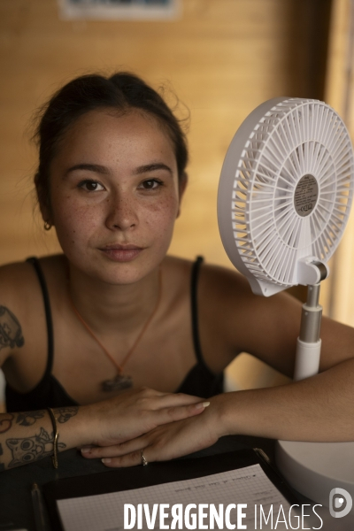 Canicule à Perigueux avec les saisonniers