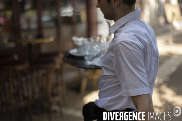 Canicule à Perigueux avec les saisonniers