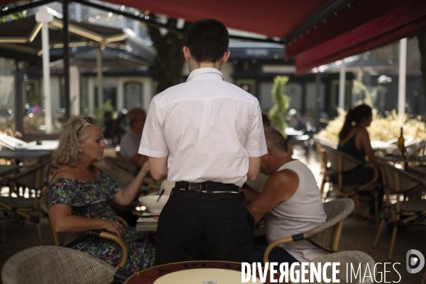 Canicule à Perigueux avec les saisonniers