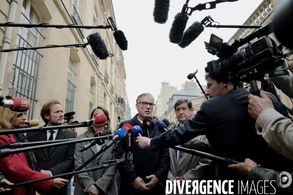 Démission de Sebastien Lecornu / Le parti socialiste reçu a matignon