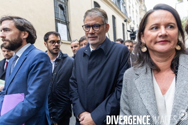 Les partis de gauche reçus à Matignon