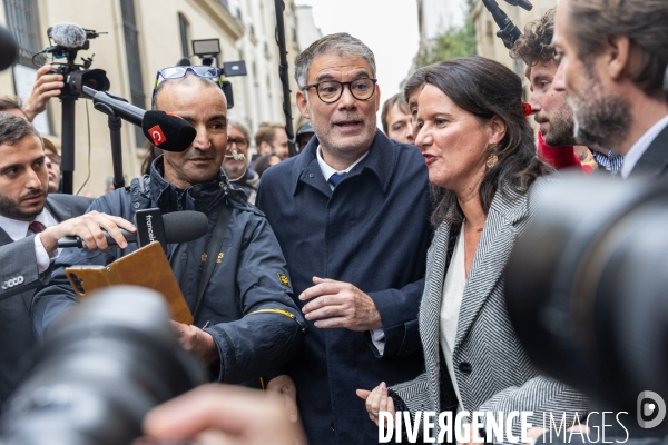 Les partis de gauche reçus à Matignon