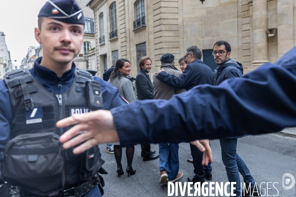 Les partis de gauche reçus à Matignon