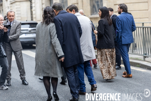 Les partis de gauche reçus à Matignon