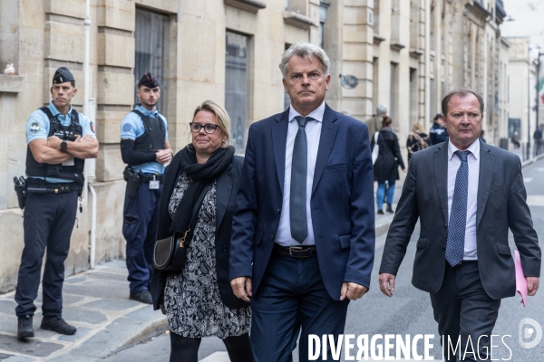 Les partis de gauche reçus à Matignon