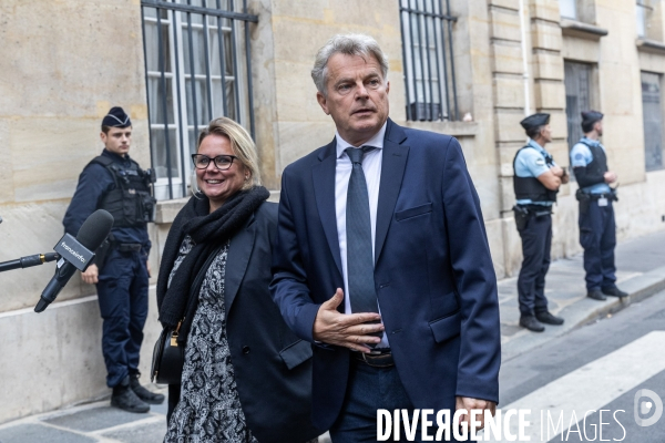 Les partis de gauche reçus à Matignon