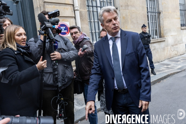 Les partis de gauche reçus à Matignon