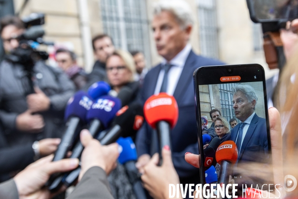 Les partis de gauche reçus à Matignon