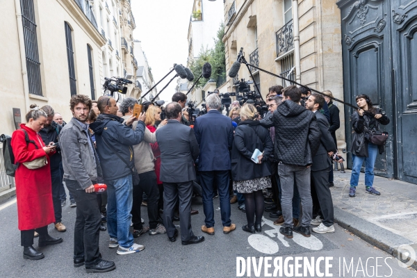 Les partis de gauche reçus à Matignon