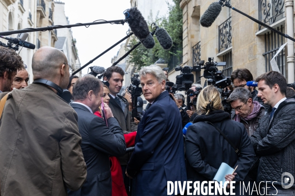 Les partis de gauche reçus à Matignon