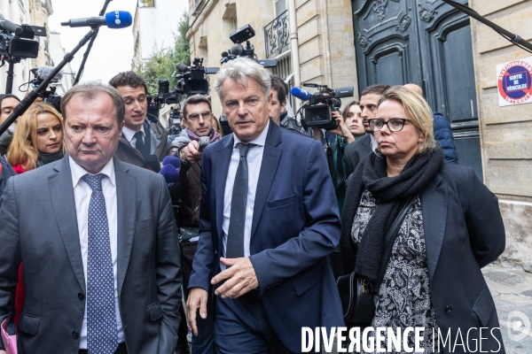 Les partis de gauche reçus à Matignon