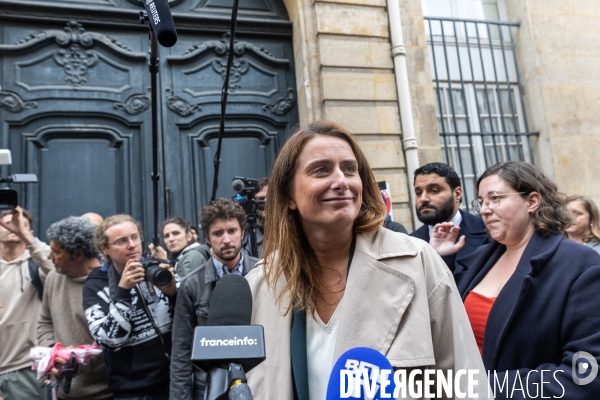 Les partis de gauche reçus à Matignon