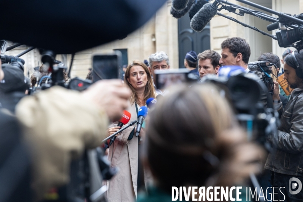 Les partis de gauche reçus à Matignon