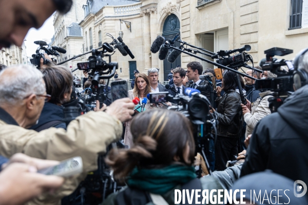 Les partis de gauche reçus à Matignon