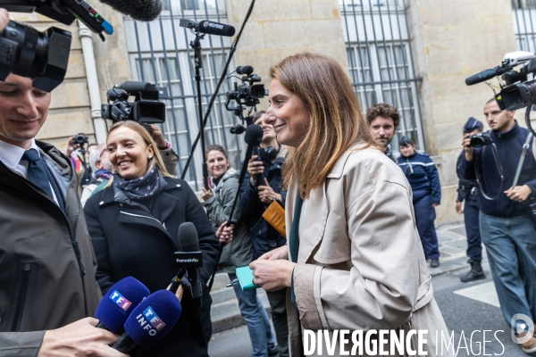 Les partis de gauche reçus à Matignon