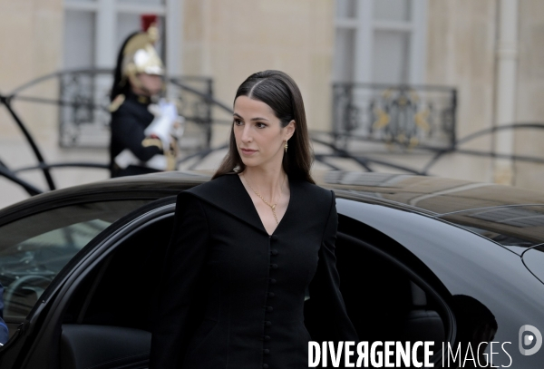 Emmanuel Macron reçoit Son Altesse Hussein ben Abdallah, Prince héritier du Royaume de Jordanie