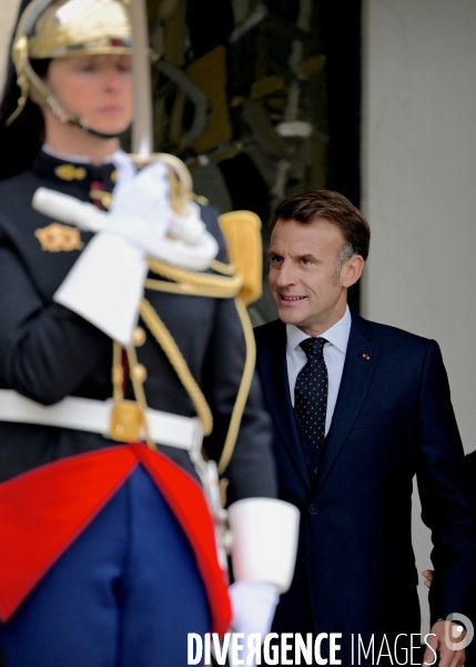 Emmanuel Macron à l elysée  