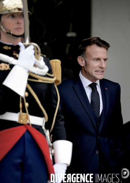 Emmanuel Macron à l elysée  