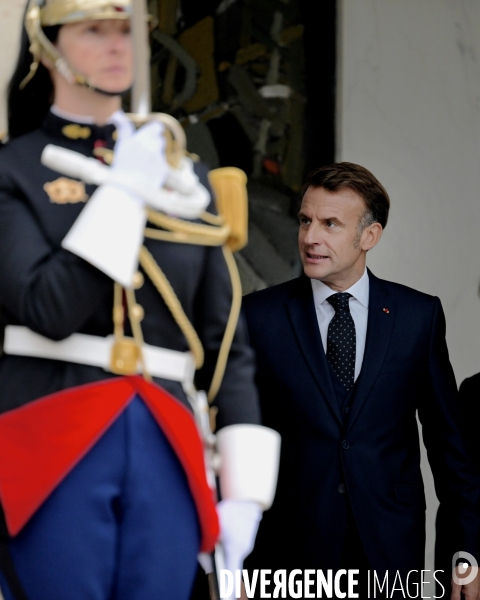 Emmanuel Macron à l elysée  