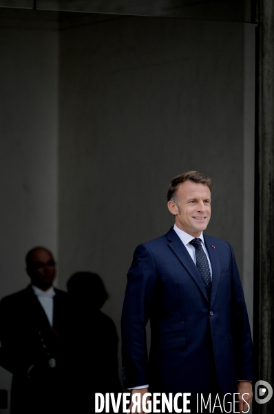 Emmanuel Macron à l elysée  