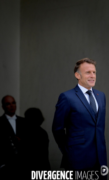 Emmanuel Macron à l elysée  