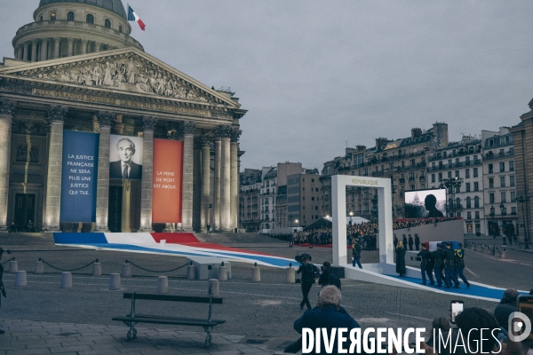 Robert Badinter au Panthéon