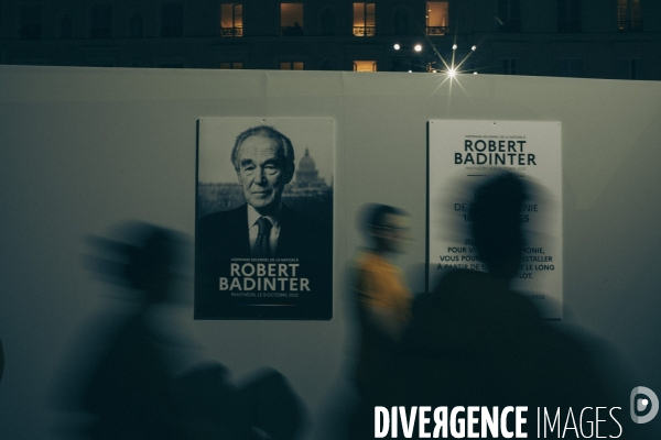 Robert Badinter au Panthéon