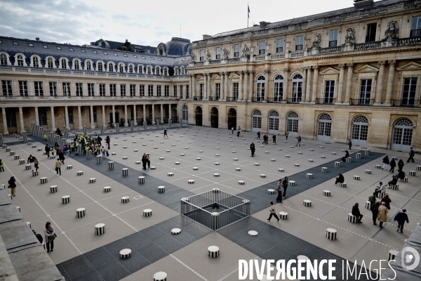 Le palais Royal et les Colonnes de Buren