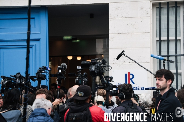 Gouvernement Lecornu - La reunion d urgence des LR 