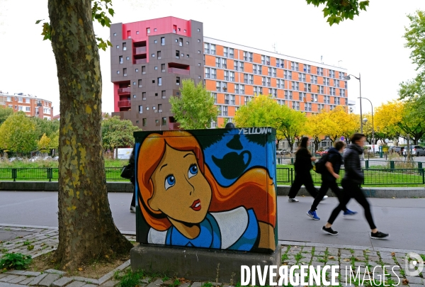 Street art dans le 13 éme