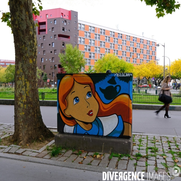 Street art dans le 13 éme