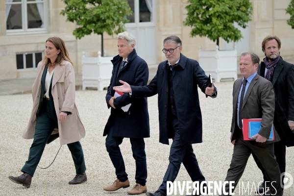 Demission de Sebastien Lecornu / les chefs de parti à l’Elysée