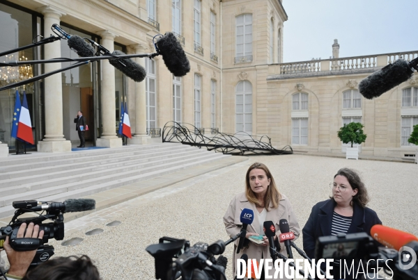 Demission de Sebastien Lecornu / les chefs de parti à l’Elysée