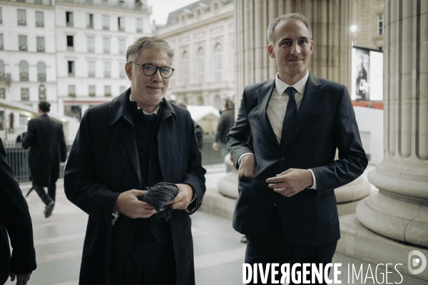 Cérémonie d’entrée au Panthéon de Robert Badinter