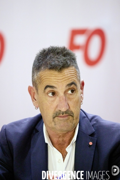 Conférence de presse Force Ouvrière