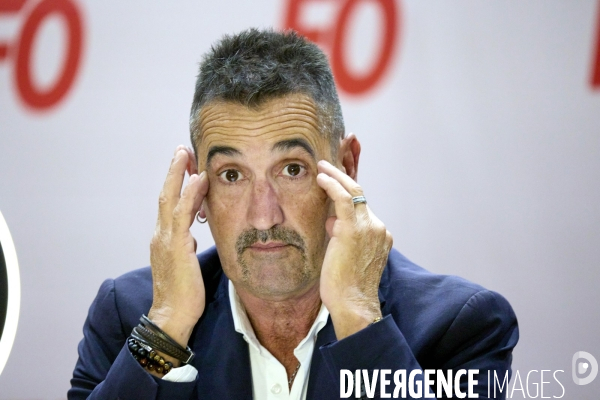 Conférence de presse  Force Ouvrière