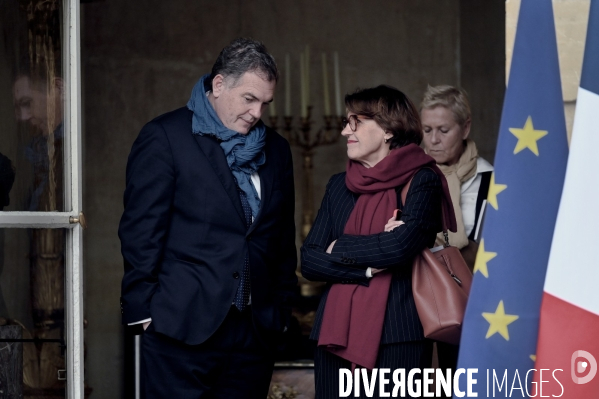 Sébastien LECORNU Premier ministre /  Premiere réunion de travail avec les membres du Gouvernement